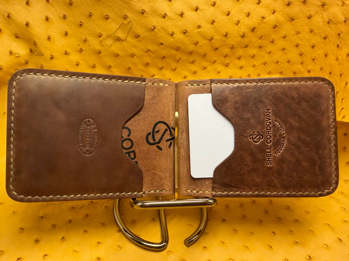 Money Clip Wallet - Yuft Shell Cordovan