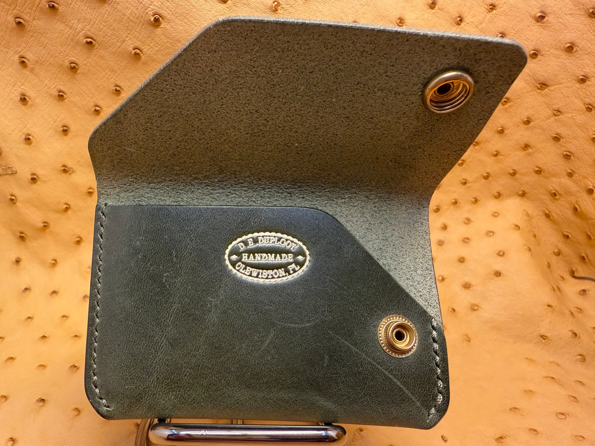 Mini Horizontal Snap Card Holder - Tarano Valdibrana