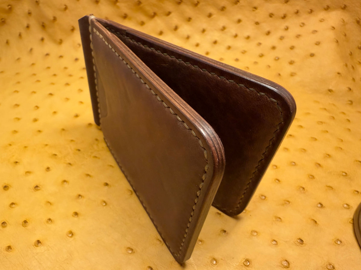 Money Clip Wallet - Yuft Shell Cordovan