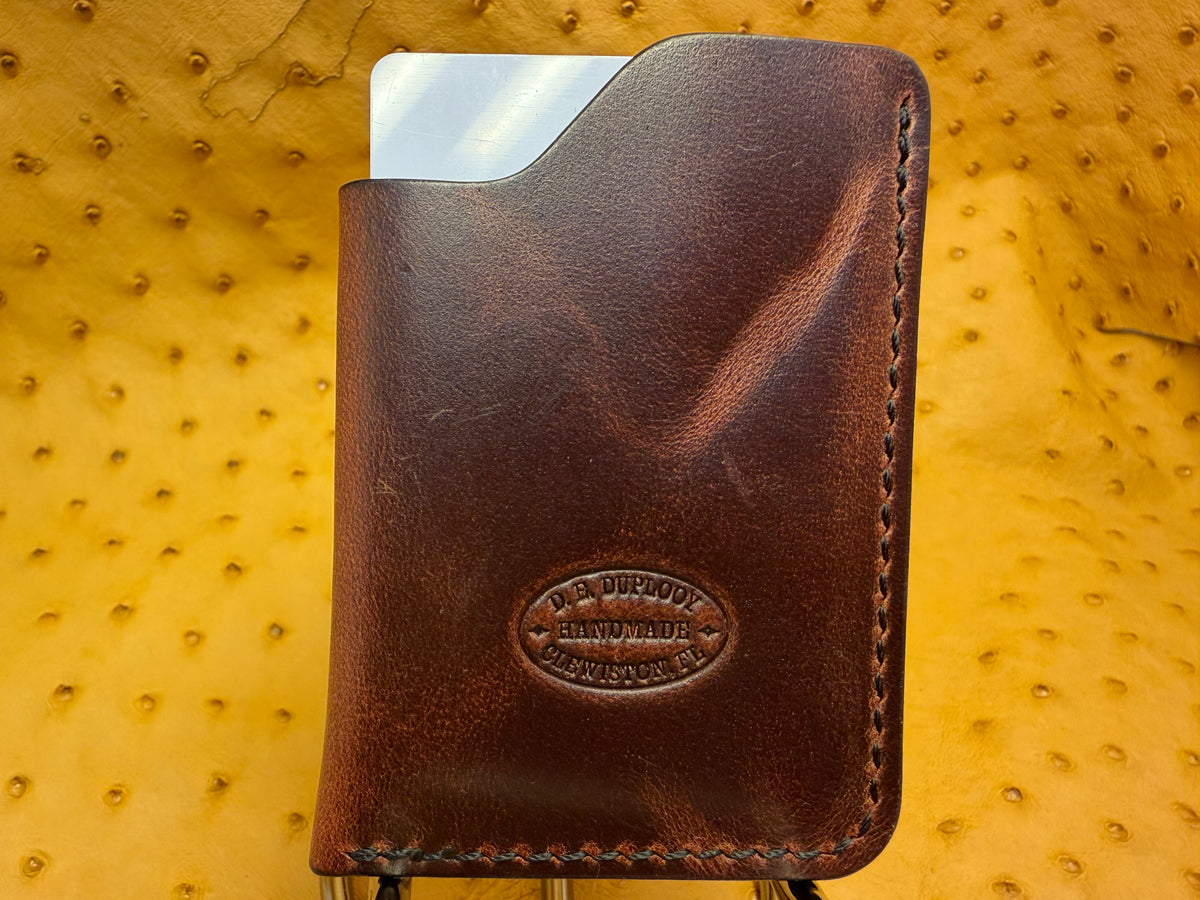 One-Slot Card Holder - Horween Roanoke