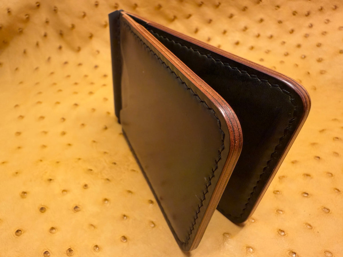 Money Clip Wallet - Horween Shell Cordovan