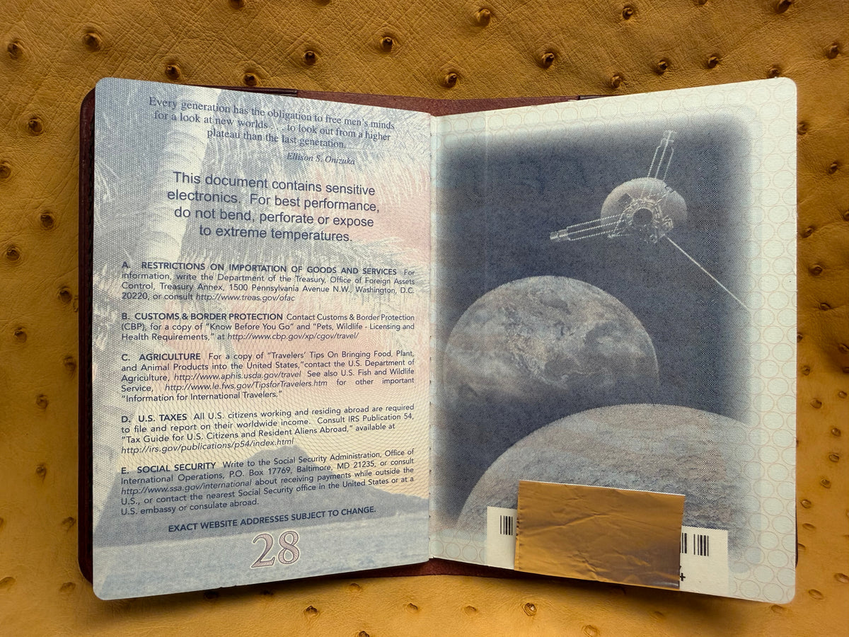 Passport Cover - Badalassi Pueblo
