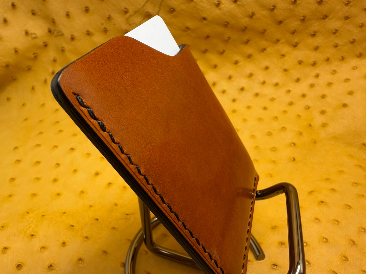 One-Slot Card Holder - La Bretagna Invecchiato