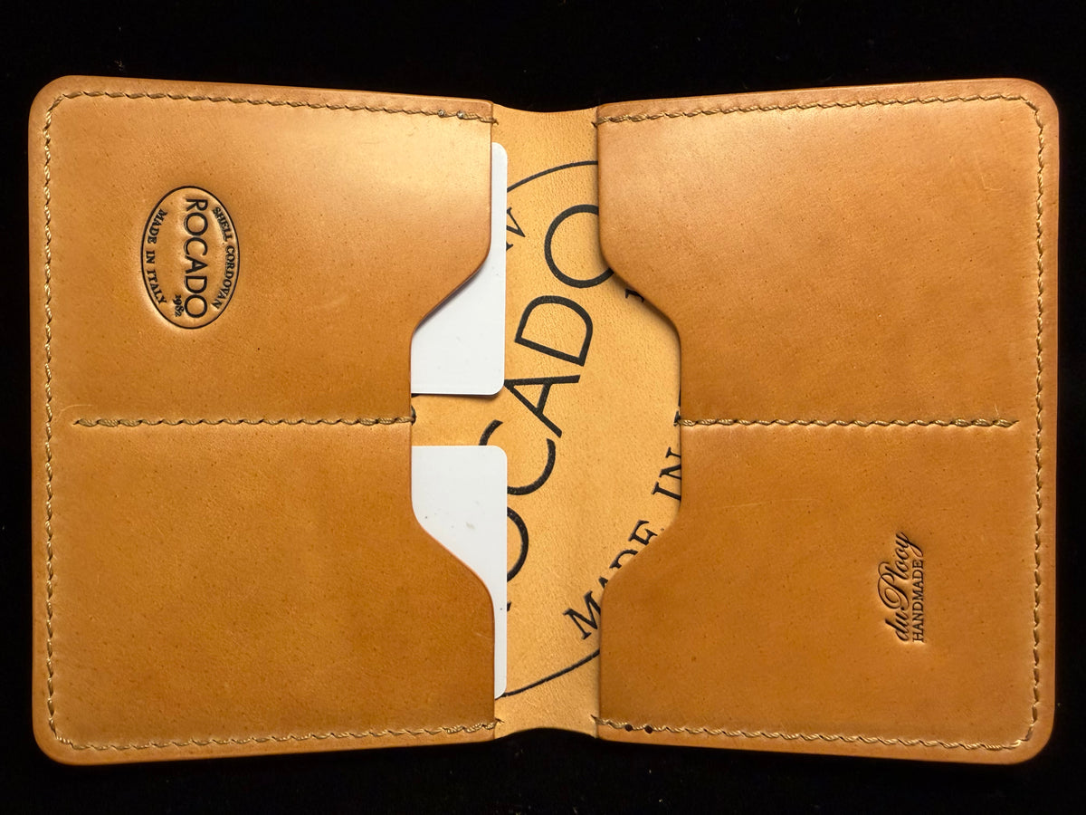 Back Pocket Bifold - Rocado Shell Cordovan