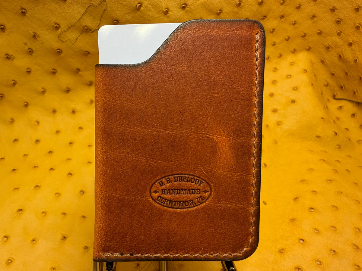 One-Slot Card Holder - Horween Dublin