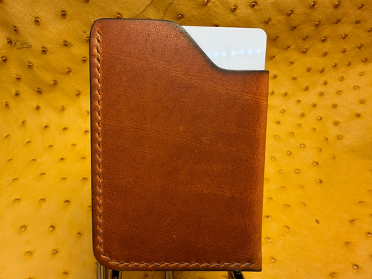 One-Slot Card Holder - Horween Dublin