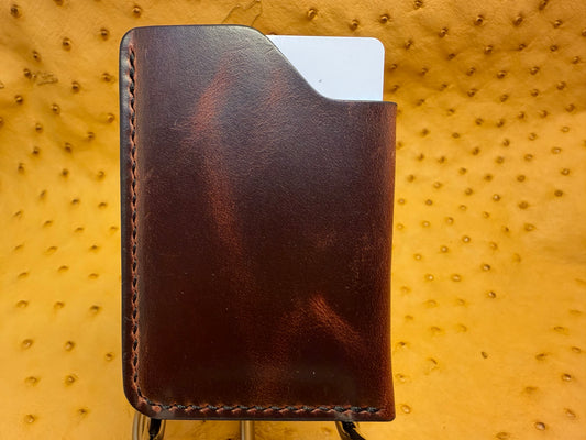 One-Slot Card Holder - Horween Roanoke