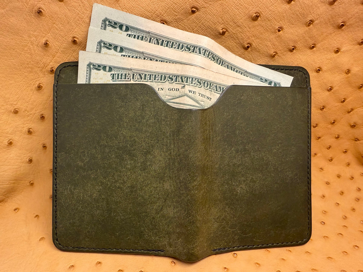 Passport Holder with Large Rear Pocket - Badalassi Pueblo