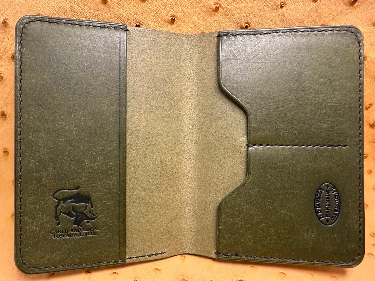 Passport Holder with Large Rear Pocket - Badalassi Pueblo